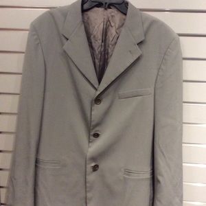 Versace Classic V2 Grey Blazer 100% Wool